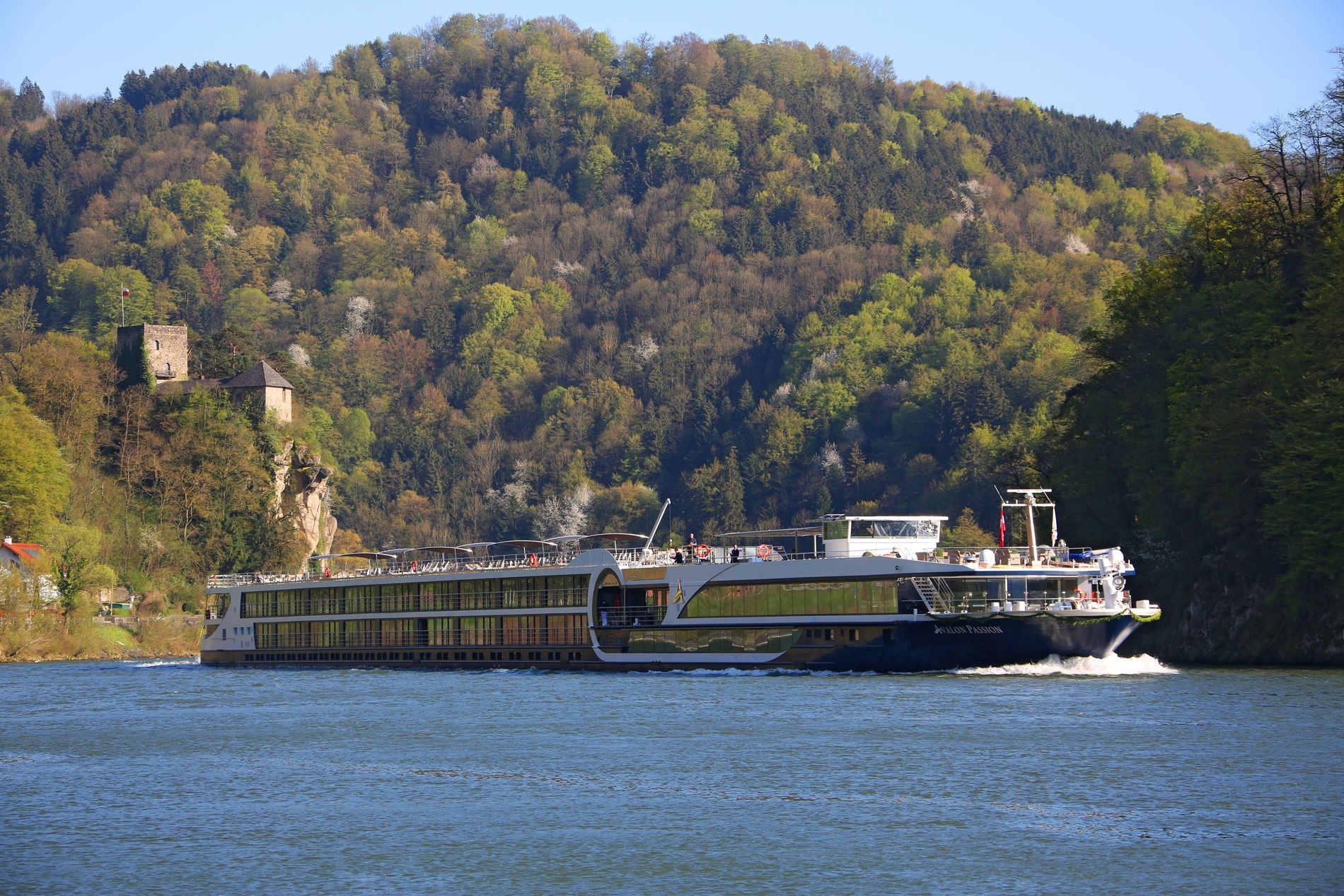 A photo of the Avalon Passion cruise ship
